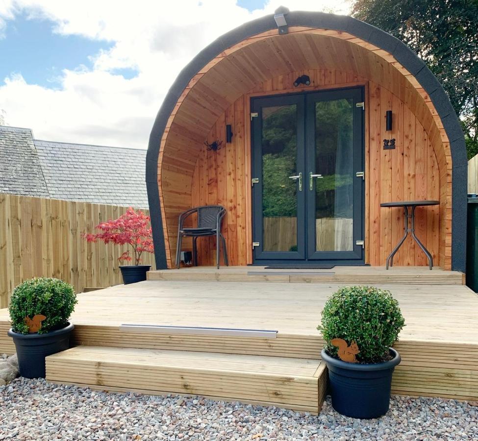 Loch Ness Woodland Pods Hotel Drumnadrochit Exterior foto